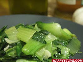 Stir Fry Bok Choy - By happystove.com