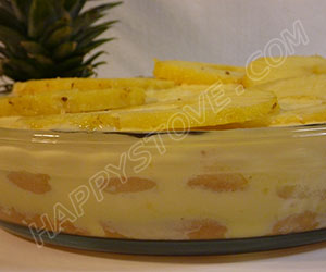 Pineapple Tiramisu - By happystove.com