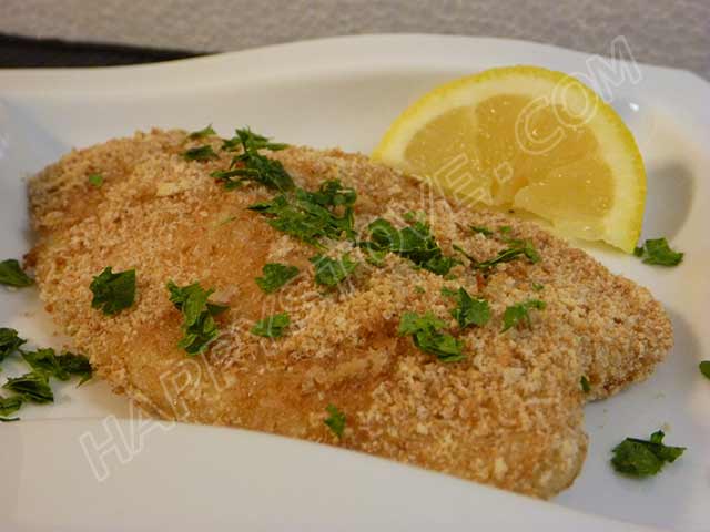 Oven Baked Breaded Tilapia - By happystove.com